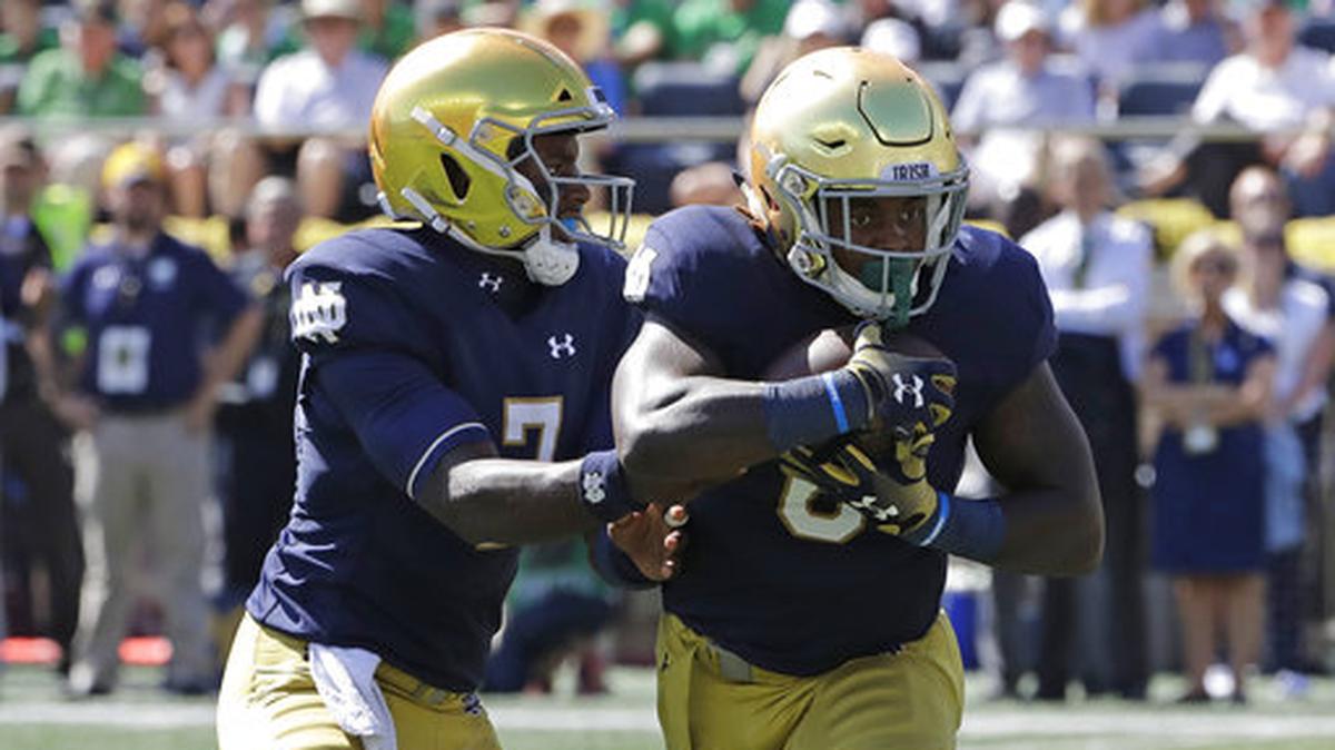 Brandon Wimbush, Tony Jones Jr.