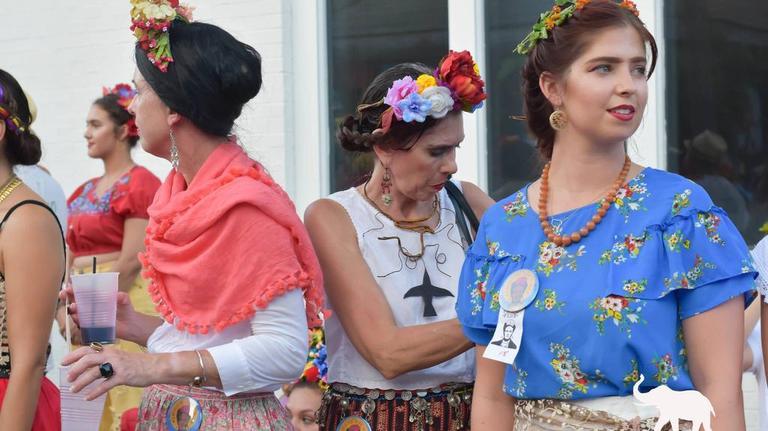 Bay St. Louis gets funky with their memorial to artist Frida Kahlo