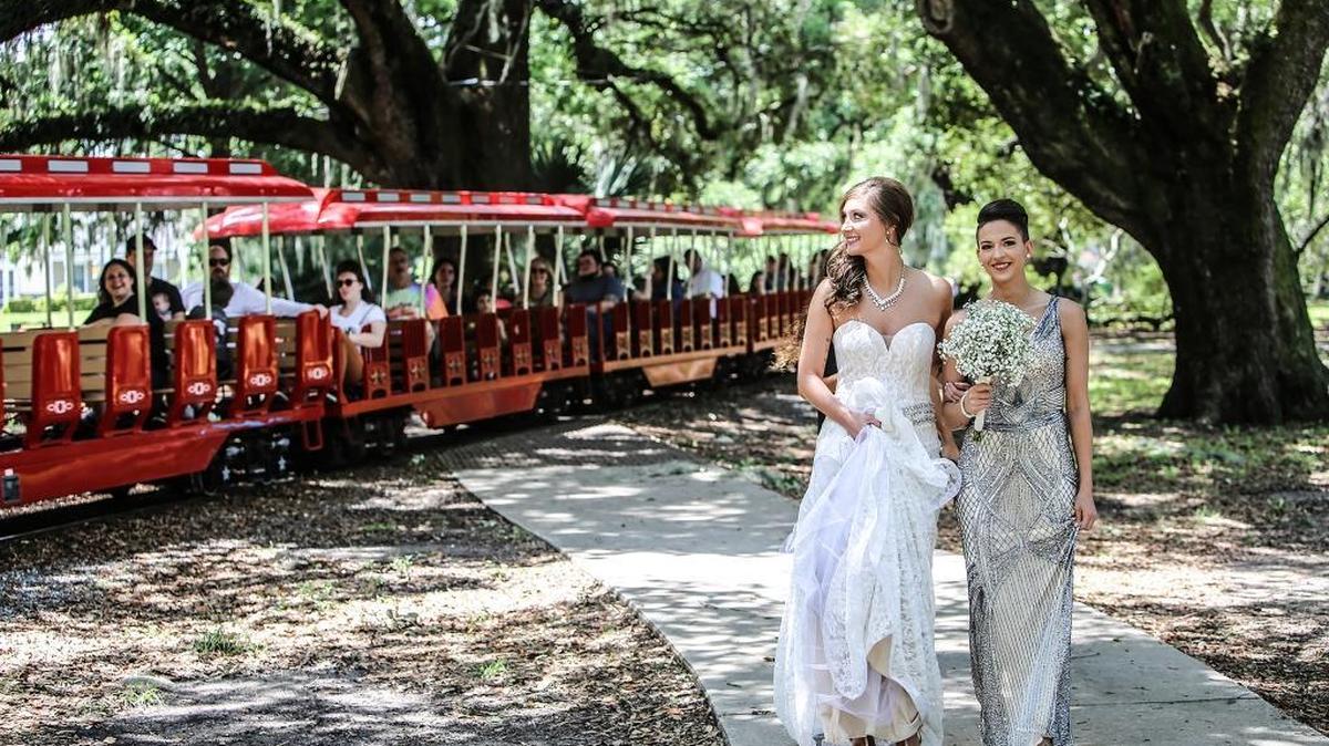 Jillian and Mollie Nunez married in May in New Orleans City Park.