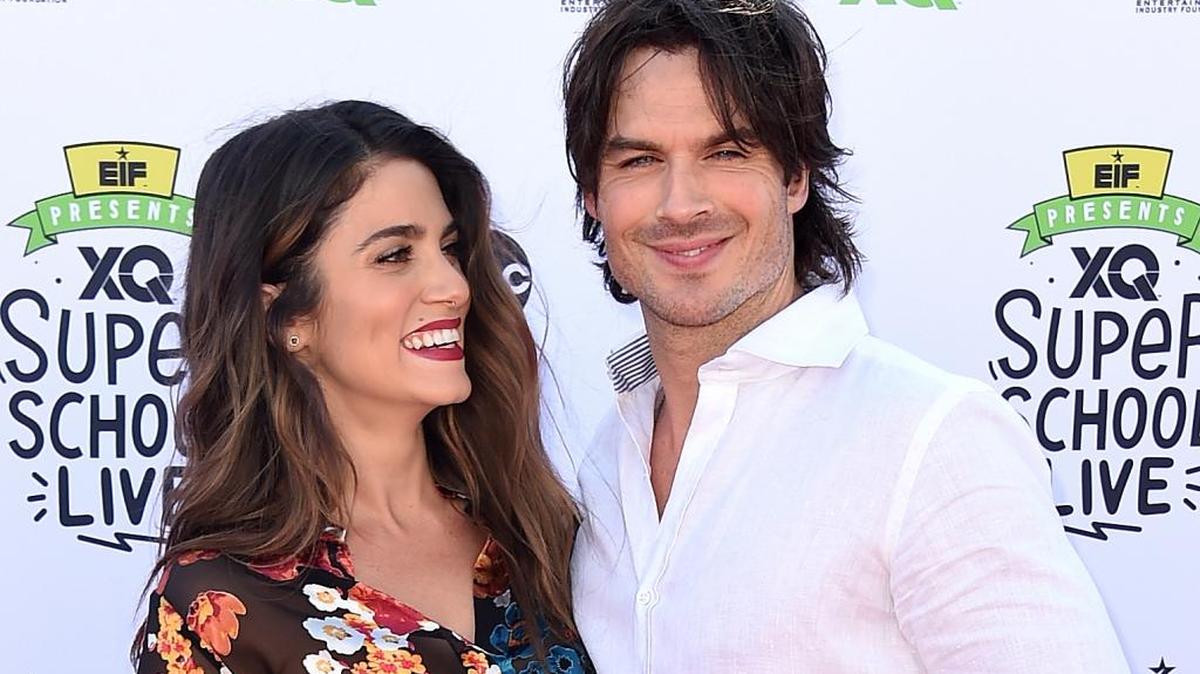 Nikki Reed and Ian Somerhalder arrives at the EIF Presents: XQ Super School Live on Friday, Sept. 8, 2017 in Santa Monica, Calif.