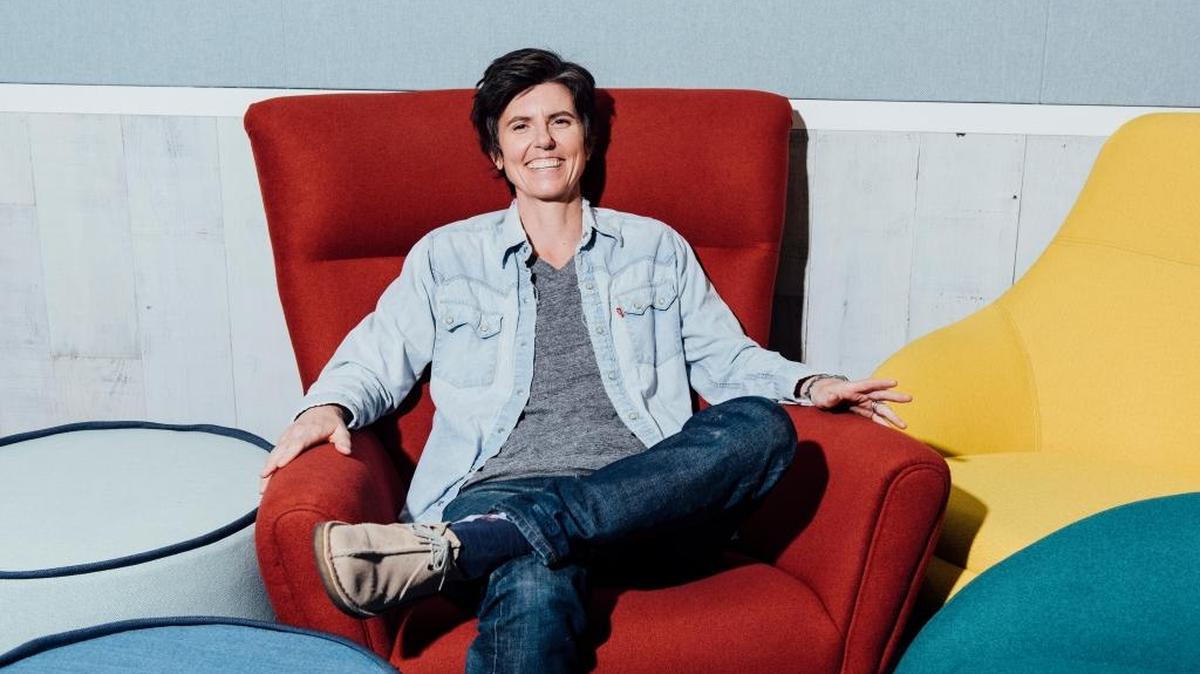 Tig Notaro at the Netflix headquarters in Los Angeles, May 6, 2018. The comic, who’s back with a special about her family happiness, is relieved she’s no longer “tied to such a negative person,” a.k.a. Louis C.K., who was a producer on her lauded Amazon series, "One Mississippi."