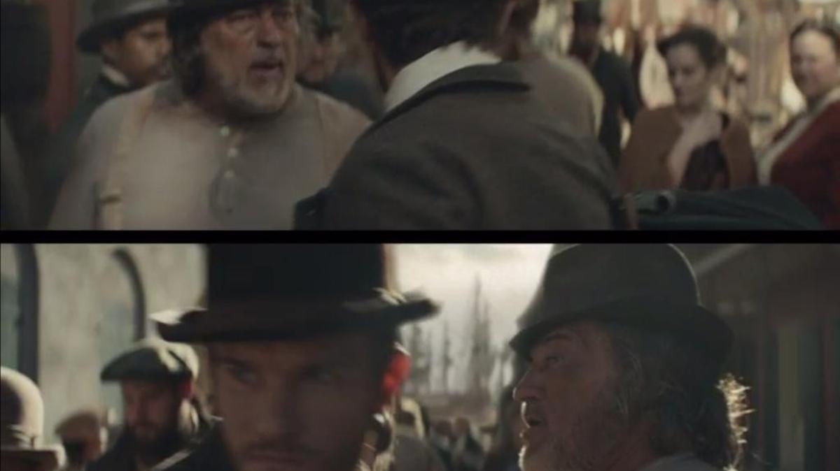 These still images captured from Budweiser's 2017 Super Bowl ad show Hattiesburg actor Creek Wilson.