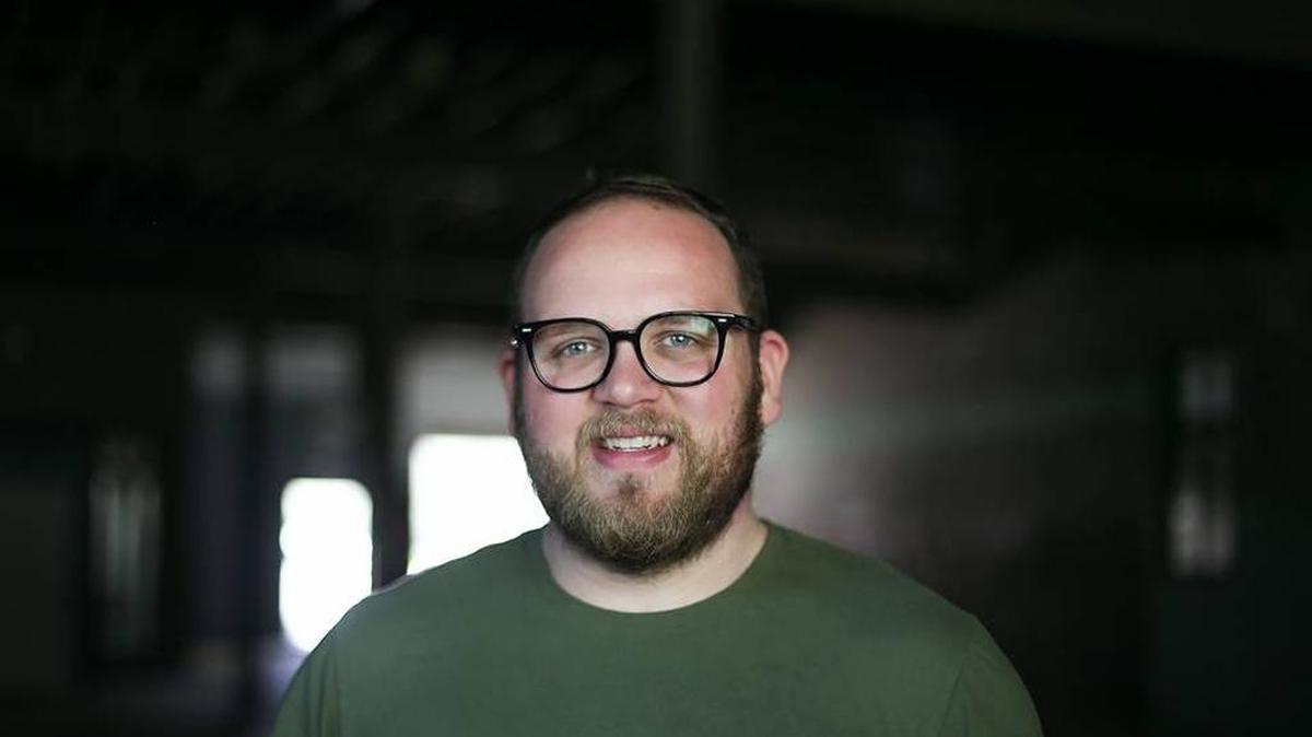 Sun Herald social media editor Justin Mitchell