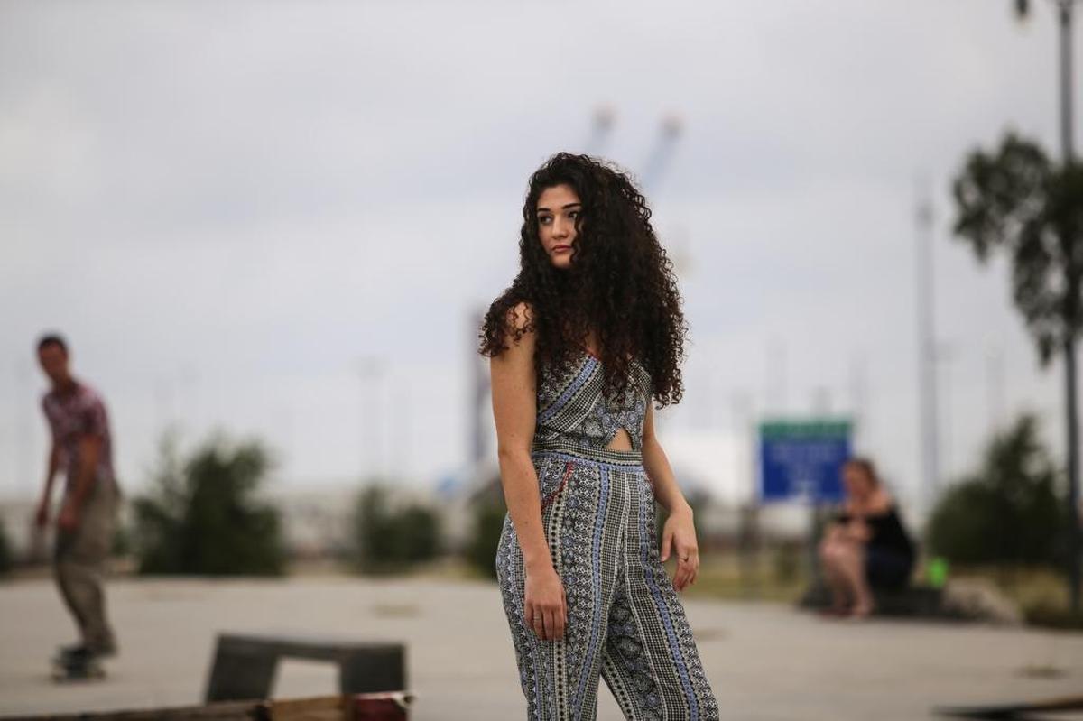 If you're looking for a unique spot to take a cool senior for photos, the slab-turned-skate park in Gulfport is just the place.