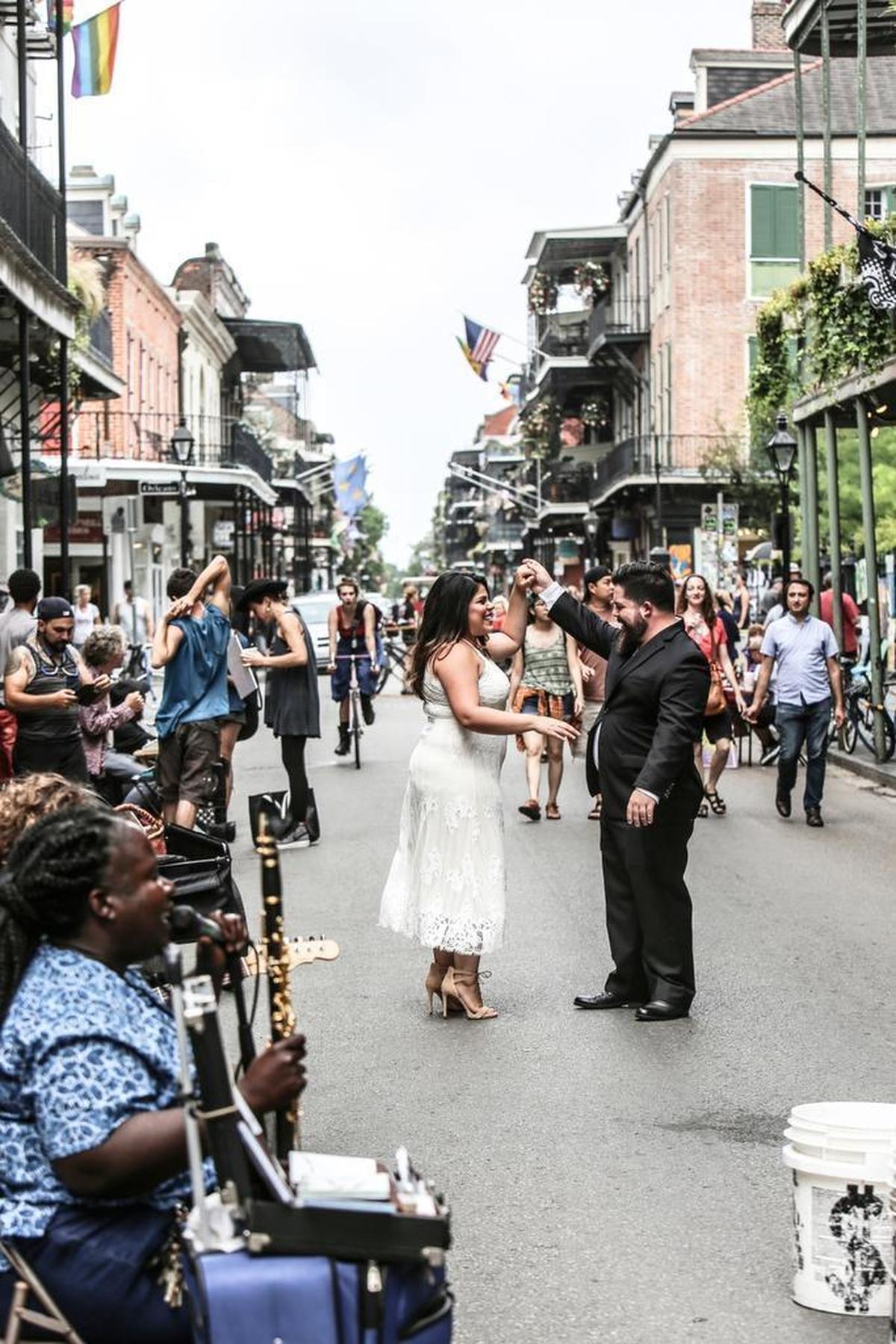 Take a couple or family to the streets of New Orleans for a photo session. It's worth the drive.
