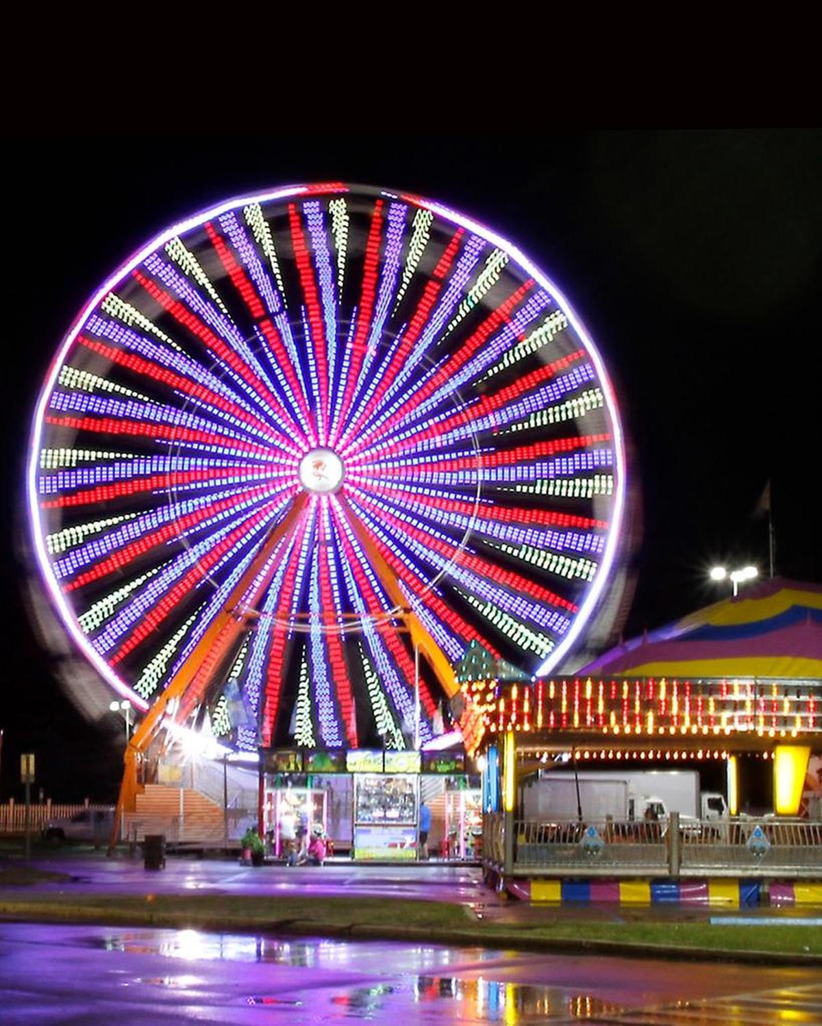 The midway at the new Gulf Coast Fair will bring 30 rides to the Coast Coliseum in Biloxi later this month. It replaces the Summer Fair.