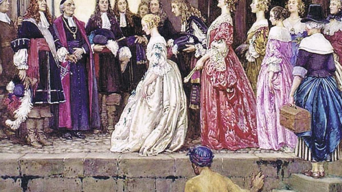 Between 1663 and 1674, nearly 800 French women sailed to New France at Quebec City in Canada to marry settlers and expand the population. The group became known as the King's Daughters and are pictured here arriving in Quebec City, according to ‘The Brides of La Baleine’ by Randall Ladnier, who will speak to the Pass Christian Historical Society on Jan. 22. In January 1721, the French cargo ship Baleine delivered a similar group of women and girls, ages 12 to 30, into the care of Governor Bienville in Louisiana. Most of them soon found husbands in Biloxi, then the capital of the French colony, or among the ship’s crew.