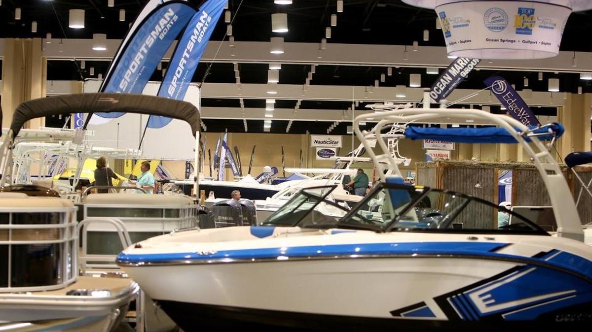 The Biloxi Boat Show will be held at the Mississippi Coast Coliseum on Feb. 2 to 4. Boats, motors, personal watercraft, and marine accessories will be on display, and there will be special events for families.