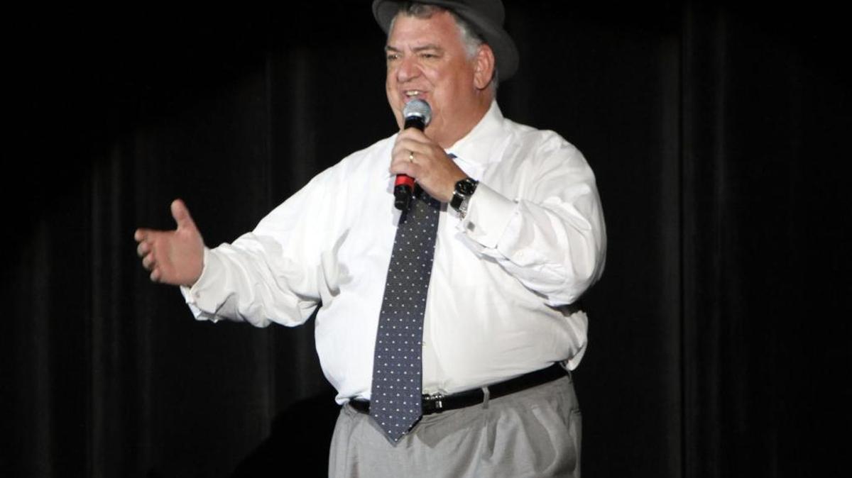 Reed Guice performs a song routine during the 2nd Annual CEO Talent Show in 2010 at Hard Rock Casino Biloxi.