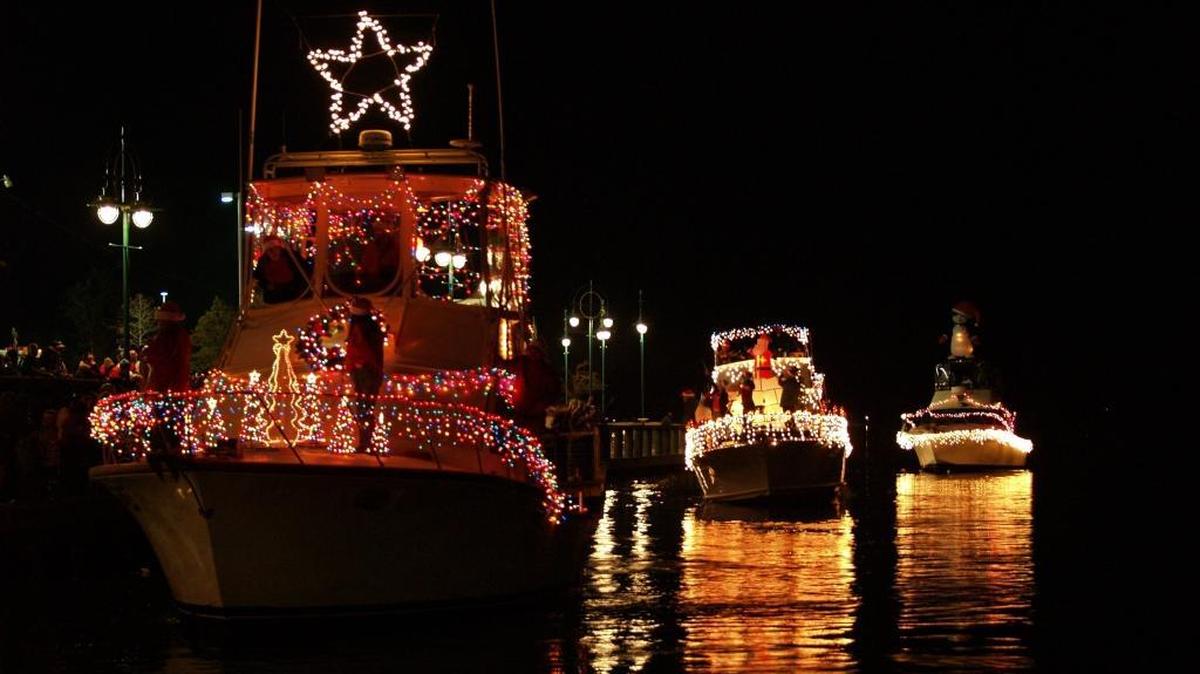 Christmas on the Water in Moss Point will be celebrated the first weekend of December. Boat parades are one of the more colorful traditions of Christmas in South Mississippi.
