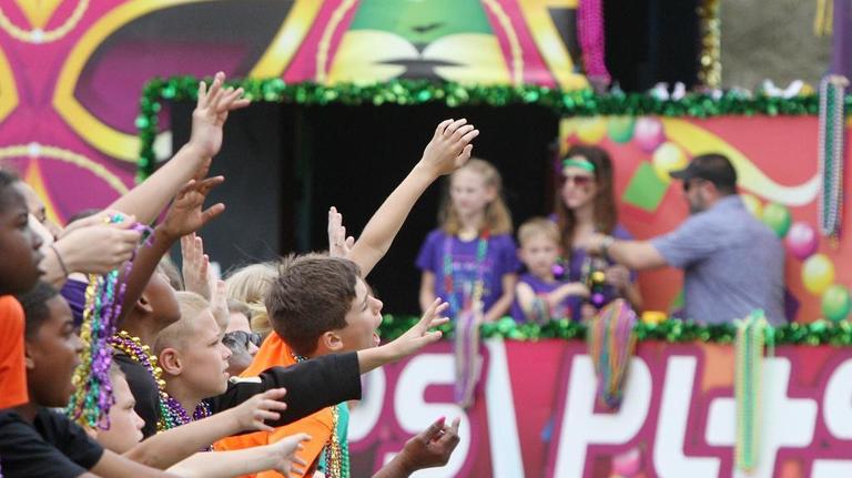 Did we see you at Tuesday's parade in Biloxi?