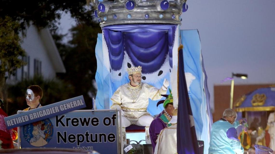 Floats from New Orleans are Biloxi bound