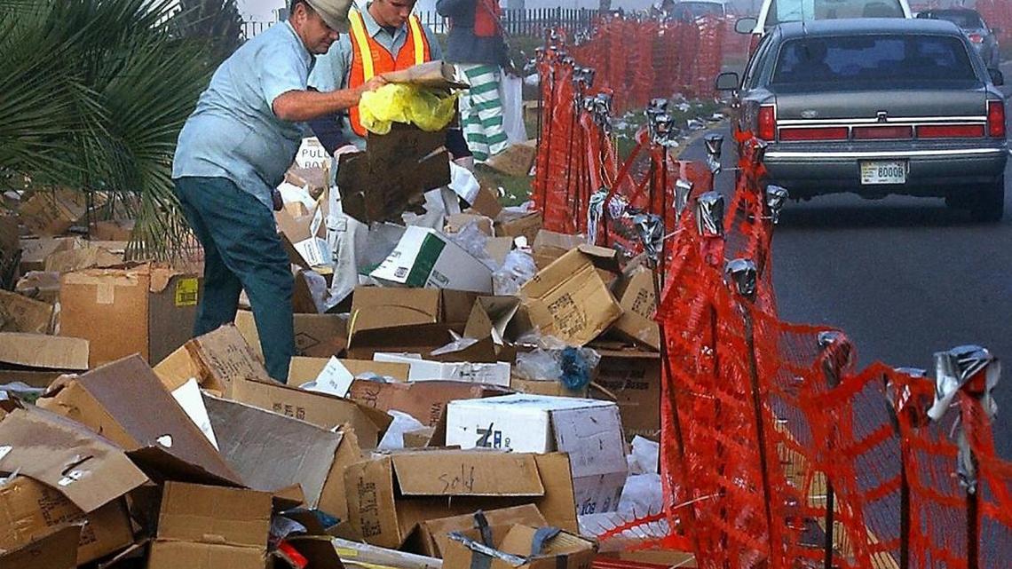 Where do discarded Mardi Gras beads go? In New Orleans, it’s the sewers and drains.