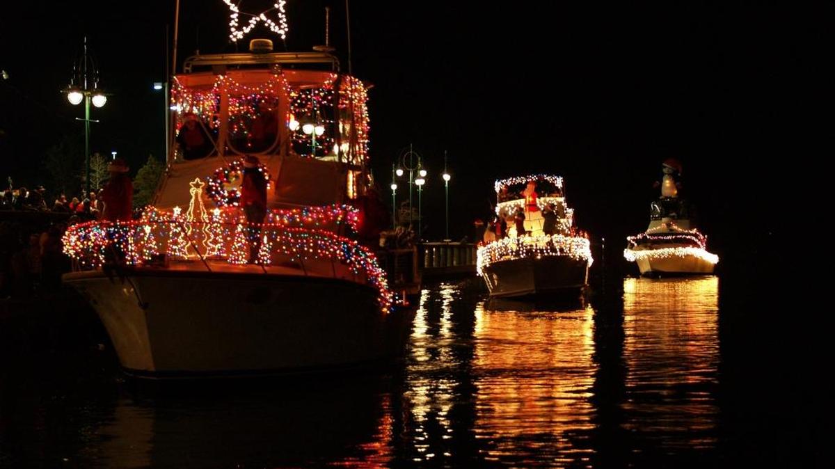 Christmas by the River in Moss Point on Dec. 5 brings a tree lighting, boat parade and fireworks to town. Boat parades are some of the more colorful traditions of Christmas in South Mississippi.