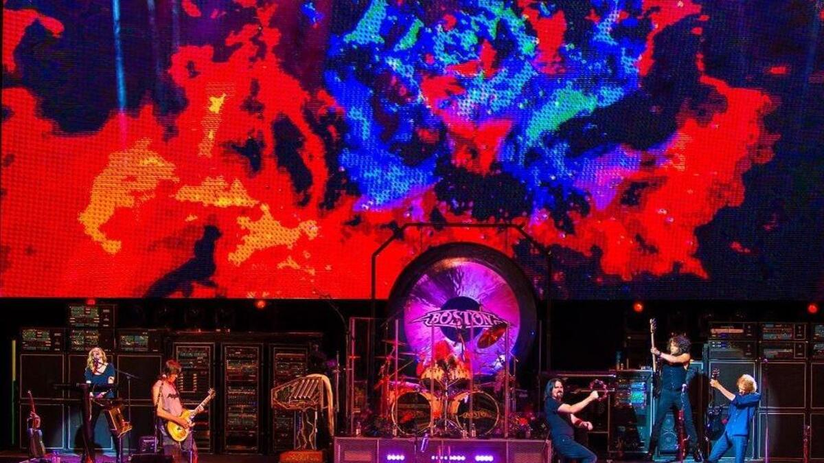 Boston will bring one of the more impressive light and sound shows to the Coast on Friday at the Beau Rivage Resort & Casino.
