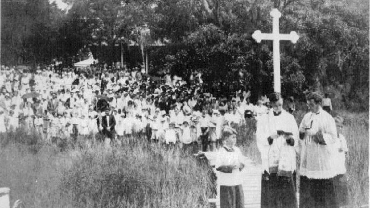 The 1929 Blessing of the Fleet.