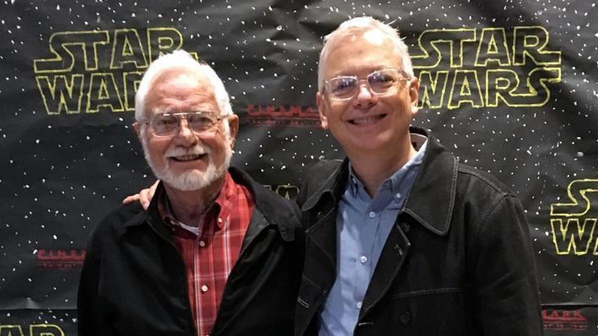 Charles Delk took his son, David, to see the original ‘Star Wars’ after work 40 years ago, and the other day, the two went to see the latest ‘Star Wars’ movie together. This picture was taken when they went together to see 2015’s ‘Star Wars: The Force Awakens.’