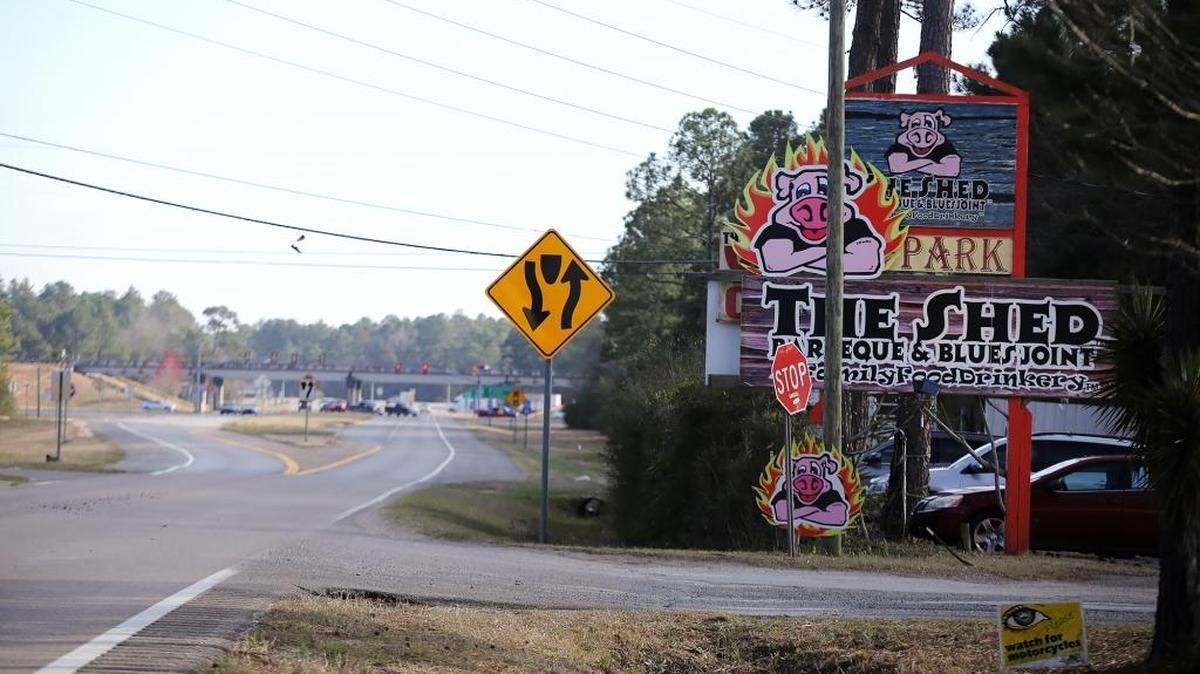 The Shed is on Mississippi 57 in Ocean Springs.
