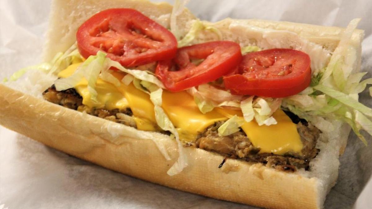 The crab meat and cheese po-boy is amazingly good.