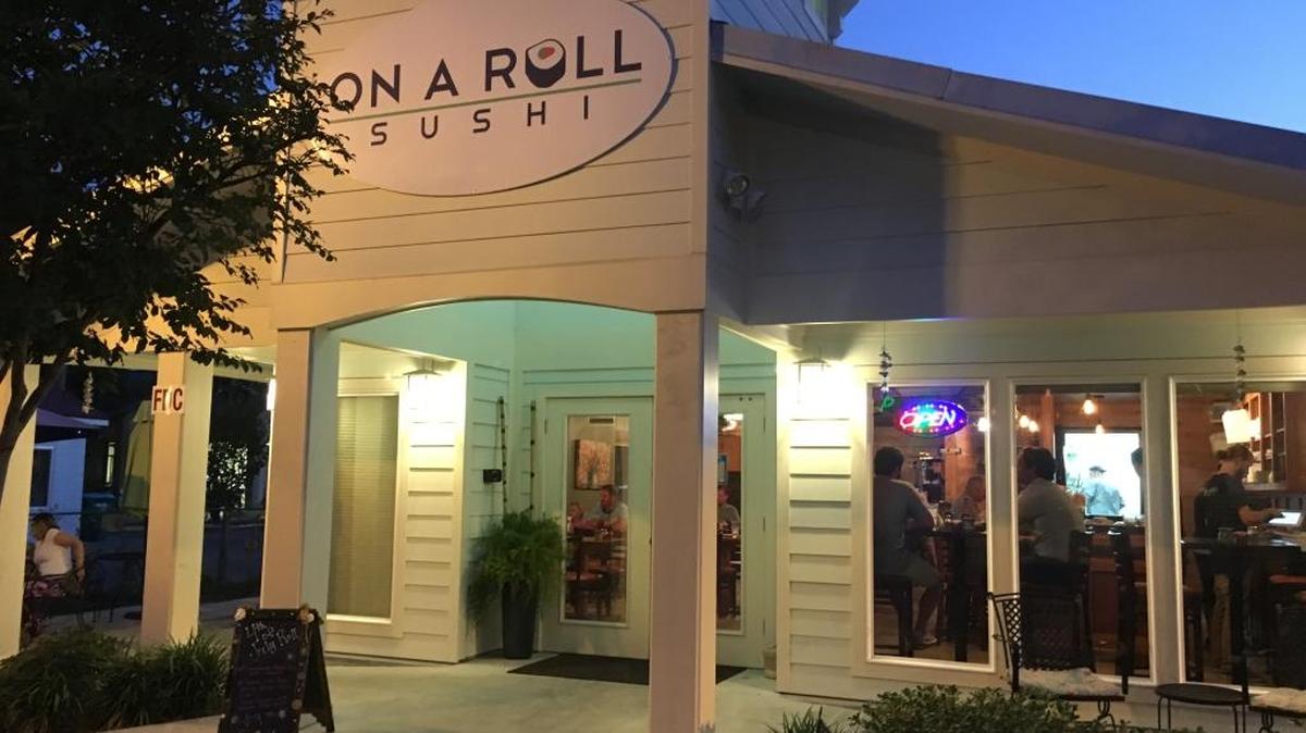 On a Roll Sushi is at 206 Jeff Davis Ave. in downtown Long Beach.