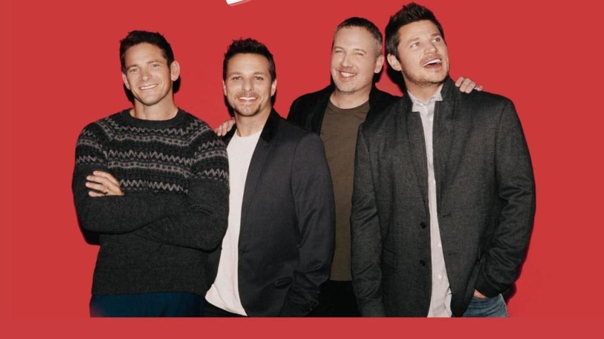 “98 Degrees at Christmas” will hit the IP Casino Resort at 8 p.m. on Friday.