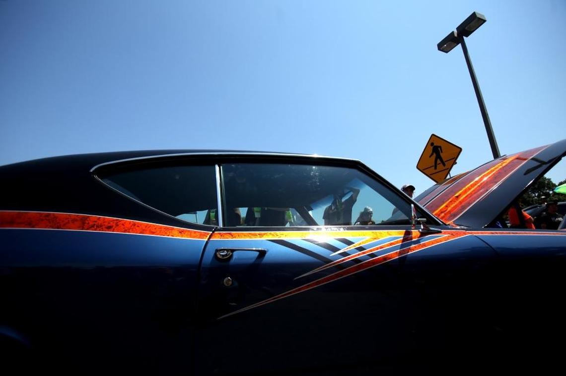 One of the many cars on display at a past Scrapin the Coast.