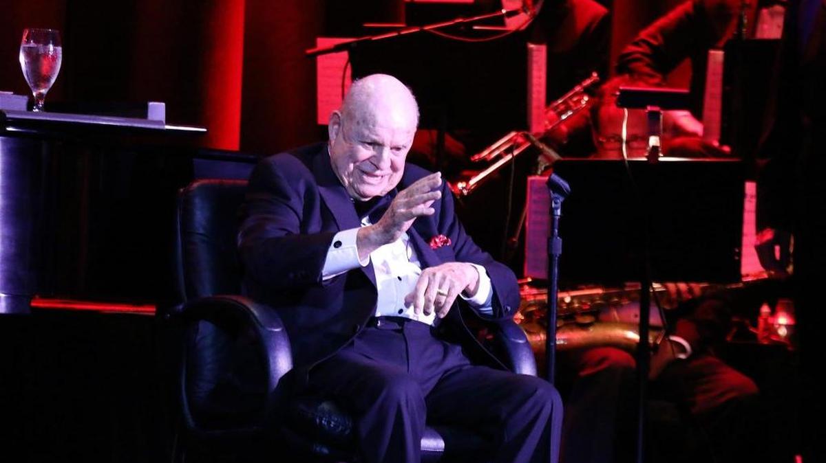 Don Rickles performs at the IP Casino Resort in June 2015. Rickles died Thursday, April 6, 2017 at age 90.