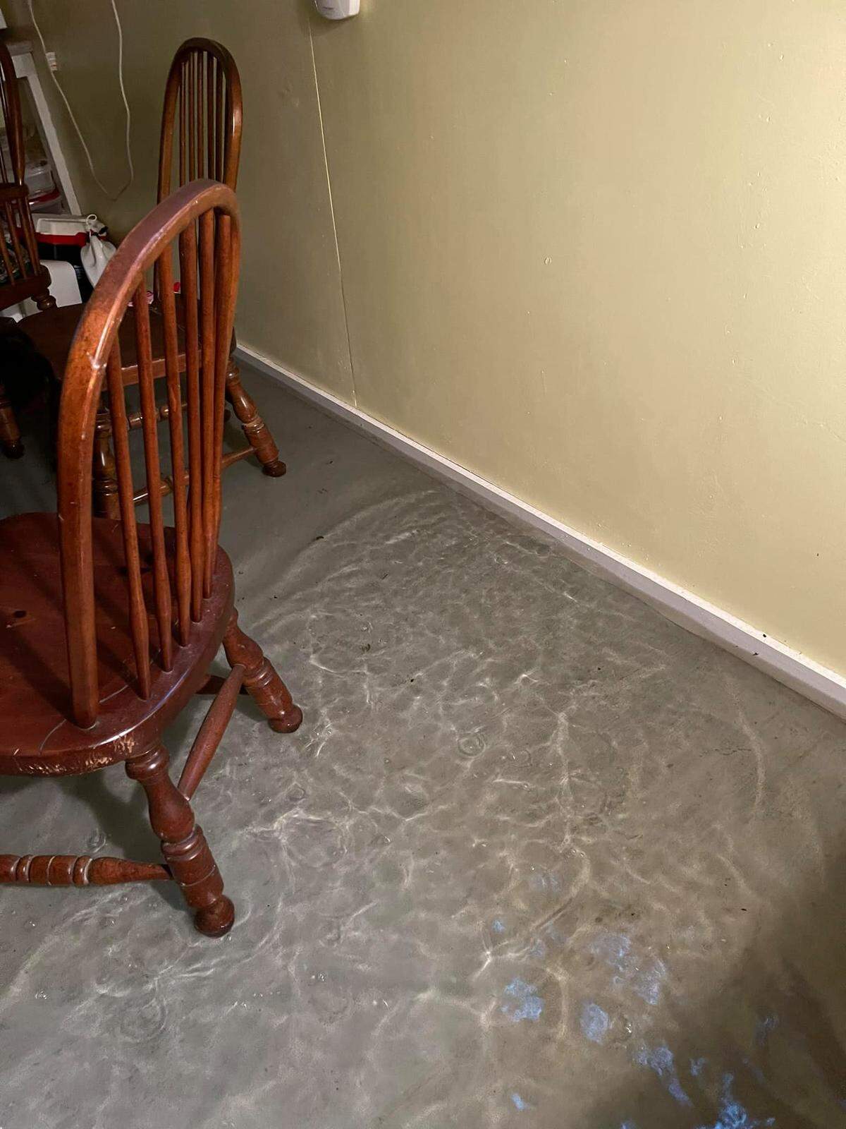 Joey Pettey’s home in Pascagoula flooded when Hurricane Ida brought eight to 12 inches of rainfall to Jackson County on Monday, Aug. 30, 2021.