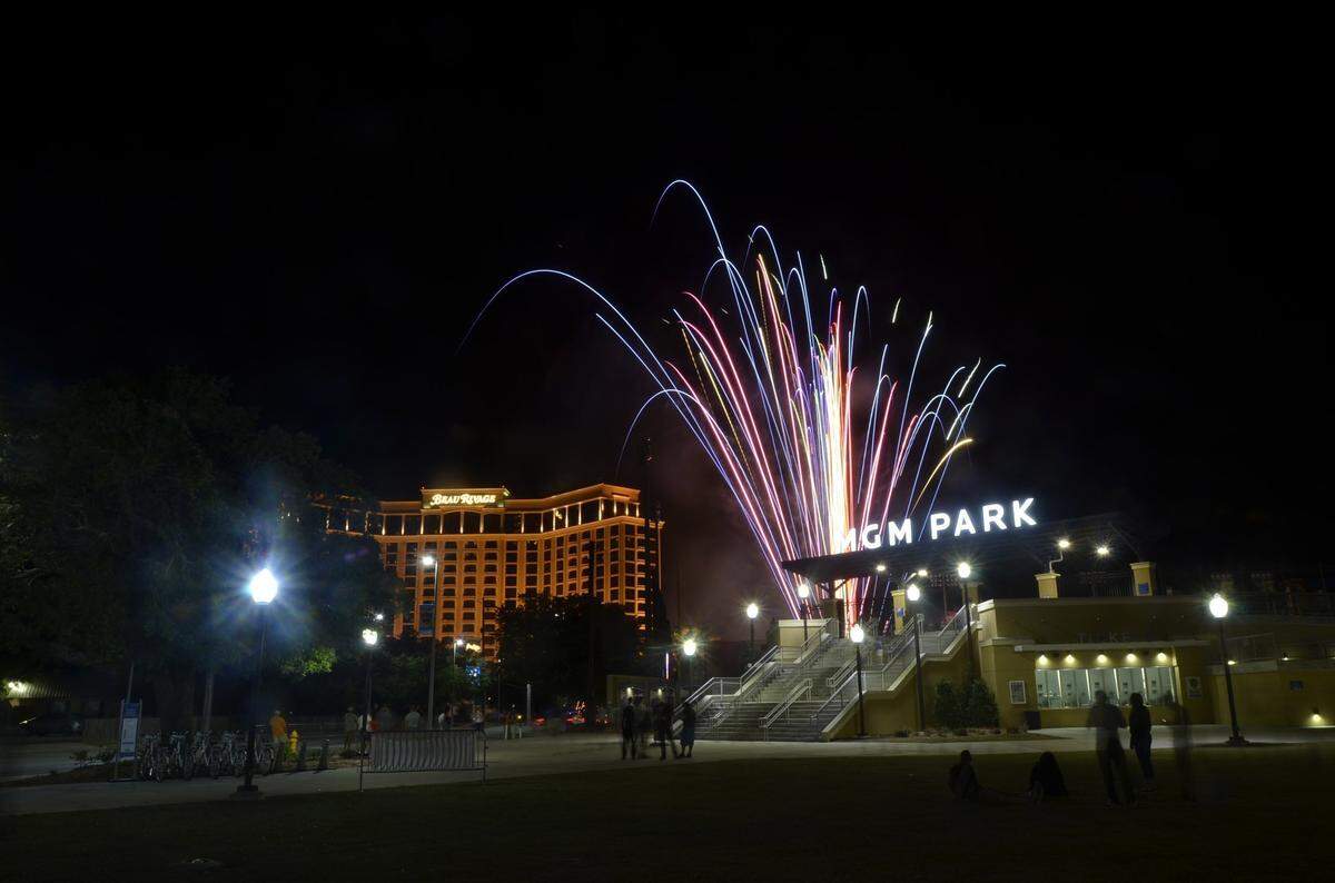 Fireworks Friday returns for another season at MGM Park in Biloxi.