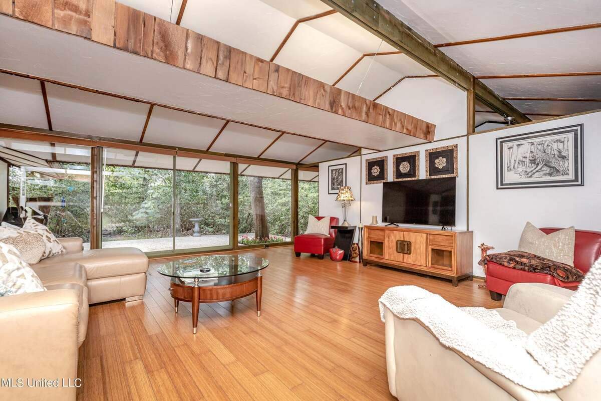 Bamboo flooring is one of many special features in this Ishee house for sale on Nelson Road in Ocean Springs.