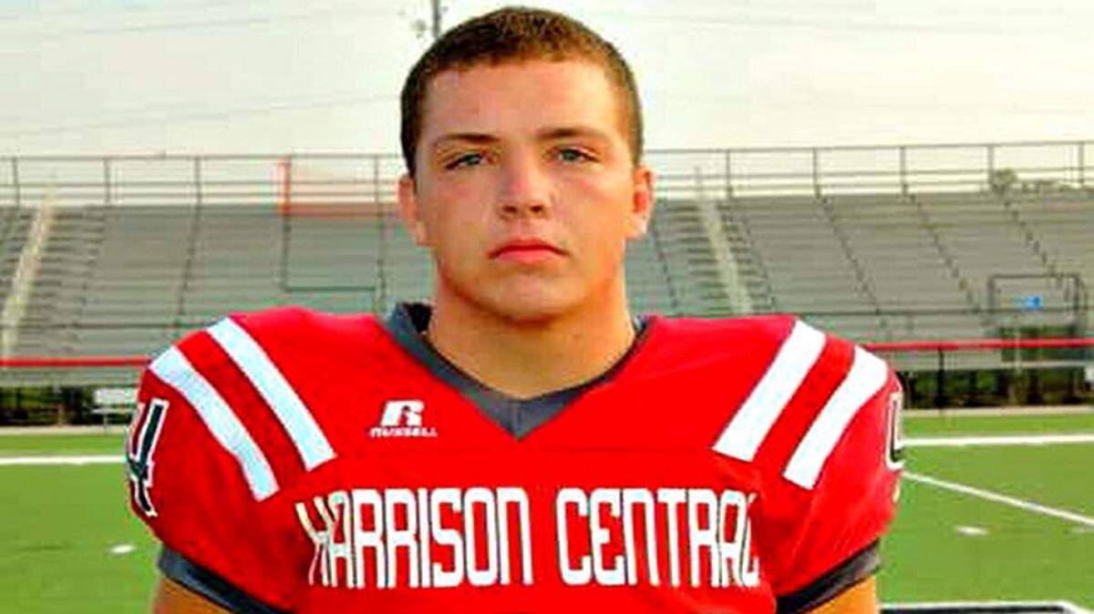 SUN HERALD FILE 
 Harrison Central linebacker Aaron Rainey is The Sun Herald's defensive player of the week.