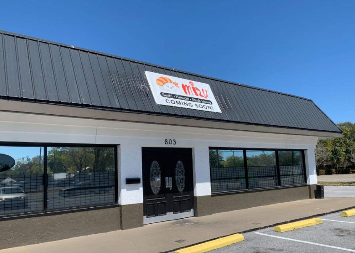 A sign along U.S. 90 in South Mississippi announces that a new sushi restaurant is opening at a busy location where another sushi restaurant recently closed.