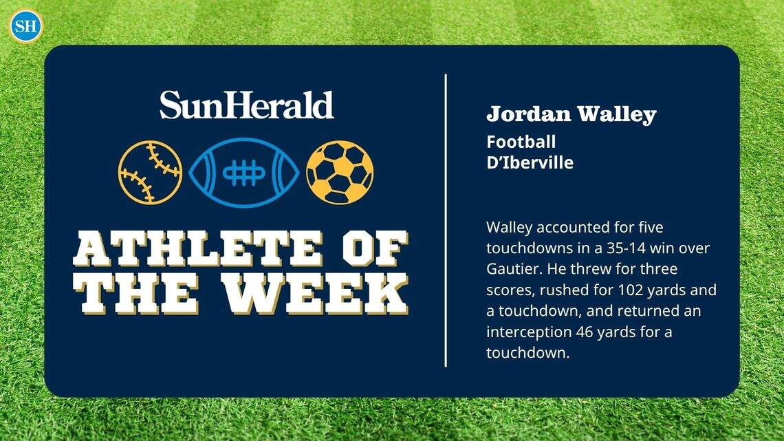 D’Iberville football star voted Sun Herald’s newest Athlete of the Week