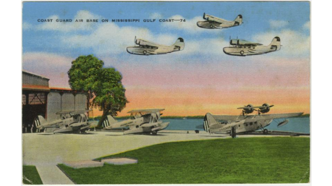There was once a Coast Guard station in Biloxi that saved hundreds of lives during WWII