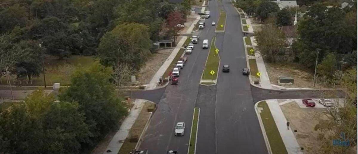 It’s now a straight shot from I-110 to the main gate at Keesler Air Force Base in Biloxi, and the new boulevard has land for development.