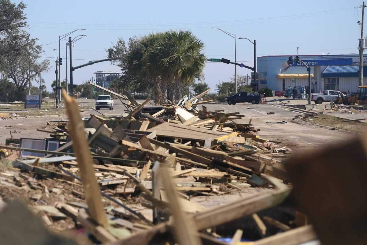 The Mississippi Coast woke to wreckage strewn across roadways in Gulfport and across South Mississippi after Hurricane Zeta’s high winds and storm surge. on Oct. 28, 2020.