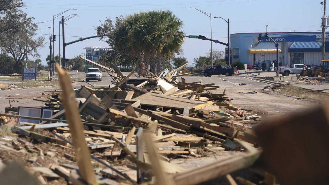 Driver killed in Gulfport after motorcycle collides with Zeta destruction after curfew