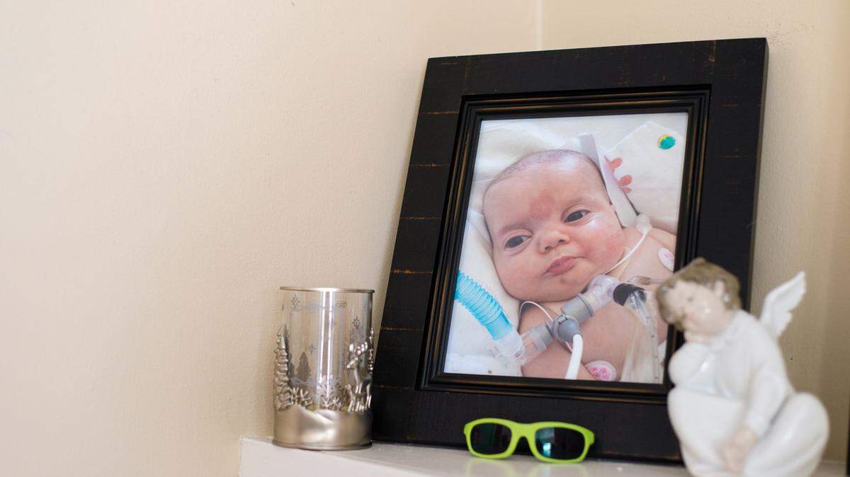 Photos of Kai Shamiyeh are displayed throughout the family home. (Heidi de Marco/KHN/TNS)