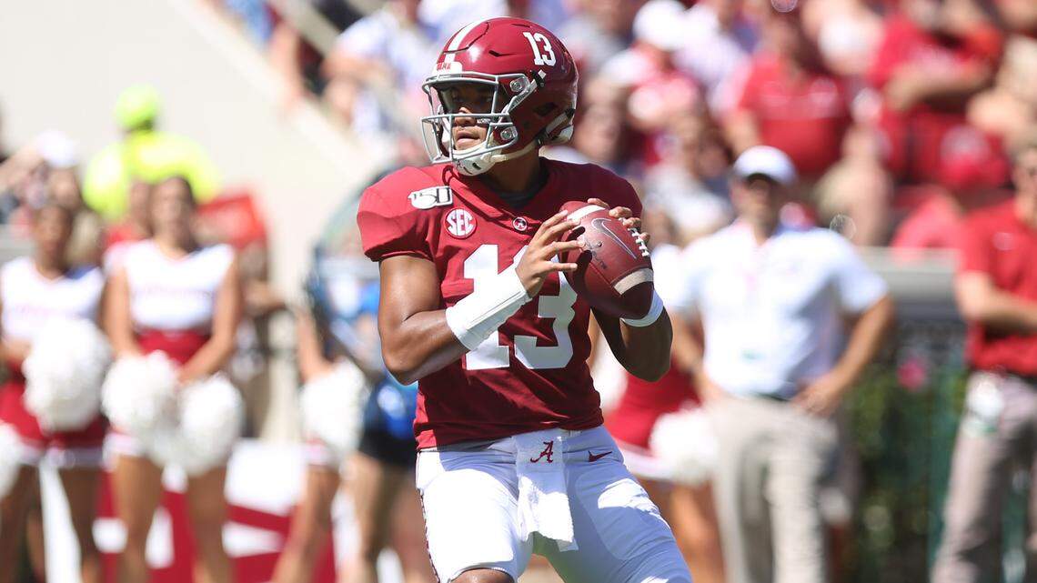 Tua’s sprained ankle caused significant dip in Alabama national title, Heisman odds