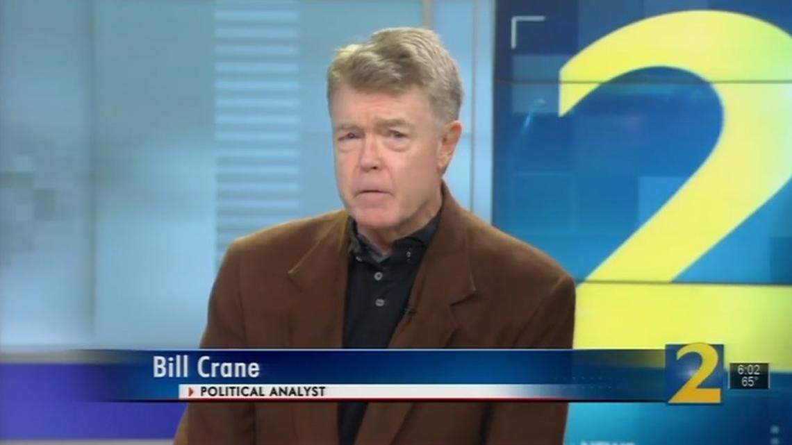Bill Crane was fired as a political analyst and commentator at Atlanta news station WSB-TV after a comment he made on-air about former President Donald Trump on Aug. 21.