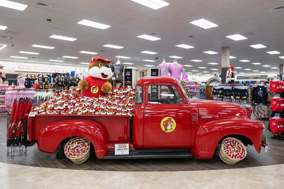 The inside of Buc-ee’s first Mississippi location, located in Harrison County, before it opened to the public on Monday, June 9, 2025.