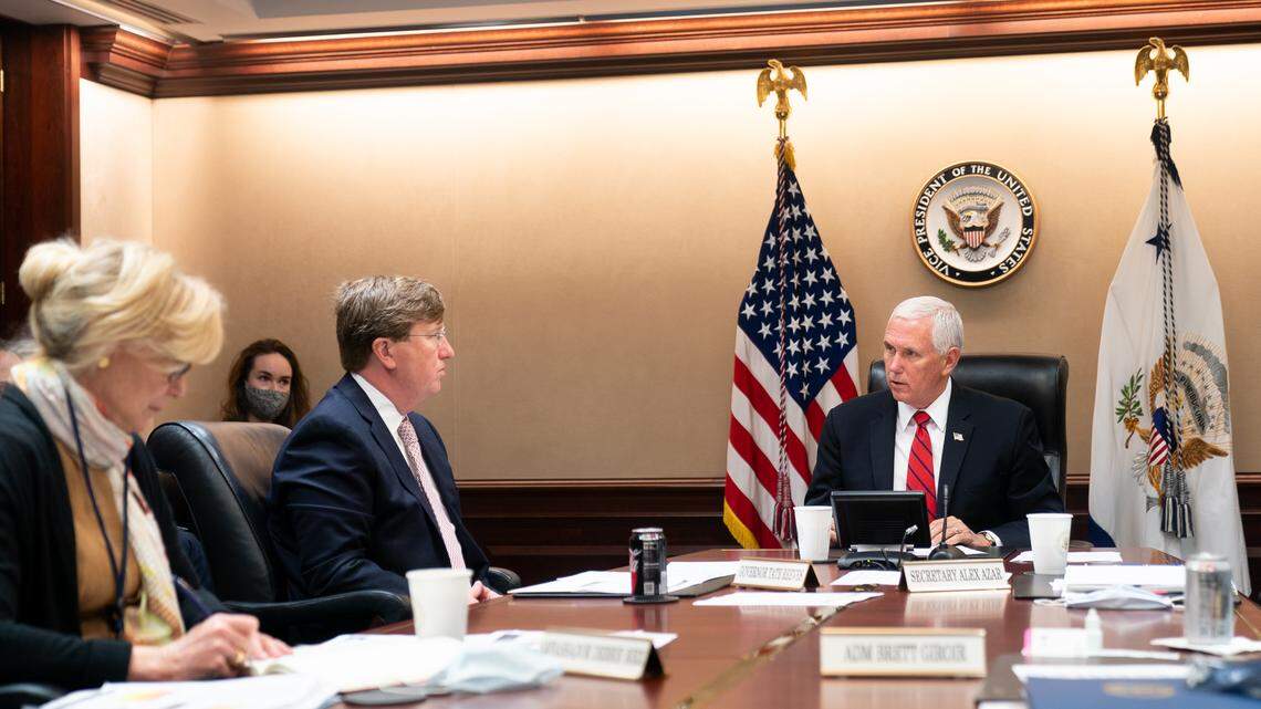MS Governor Tate Reeves tests negative for COVID-19 after meeting with Trump, Pence