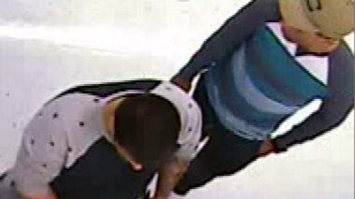 D'IBERVILLE POLICE DEPARTMENT 
 Police say these two people were caught on video surveillance using stolen credit card information to make purchases totaling over $1,000.