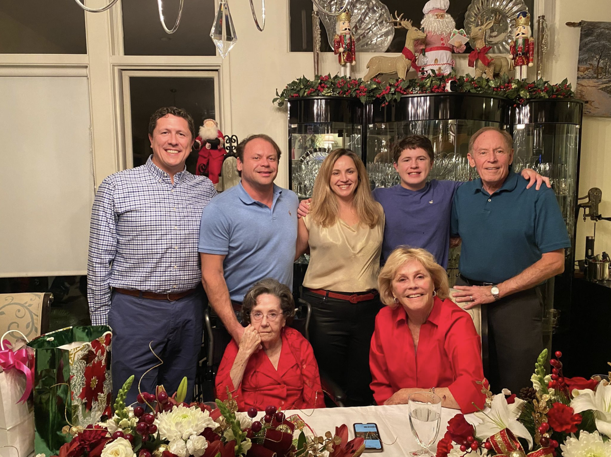 Ronald Peresich is pictured with family.