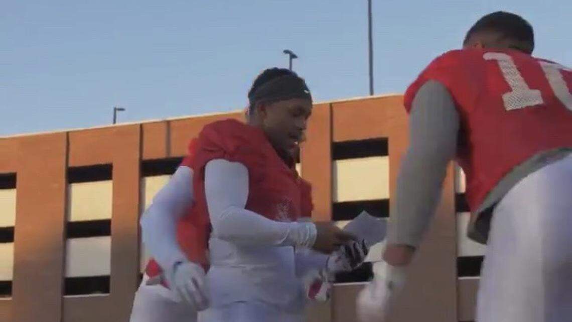 Halloween treat: Former Coast football star surprised with Ole Miss scholarship