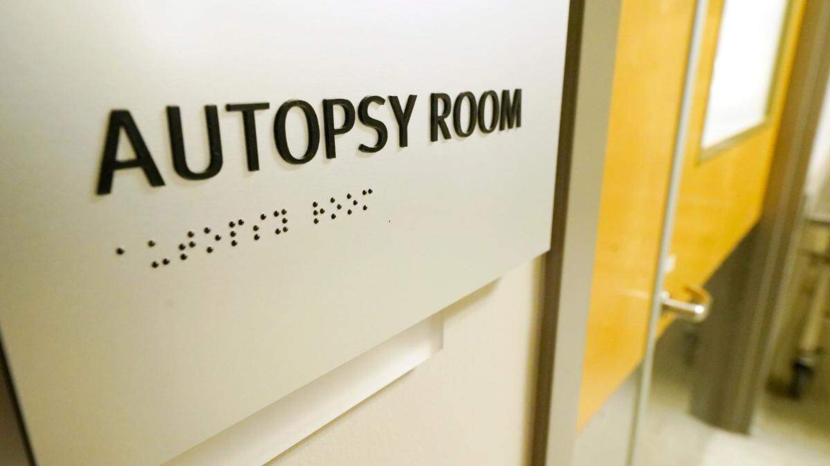 Mississippi Crime Laboratory in Pearl, Miss., completed an autopsy on remains discovered Saturday. (AP Photo/Rogelio V. Solis)