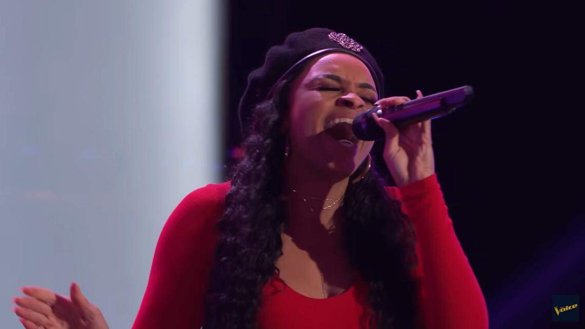 Georgia singer Shadale stunned “The Voice” judges with her rendition of “That’s What I Like” by Bruno Mars.