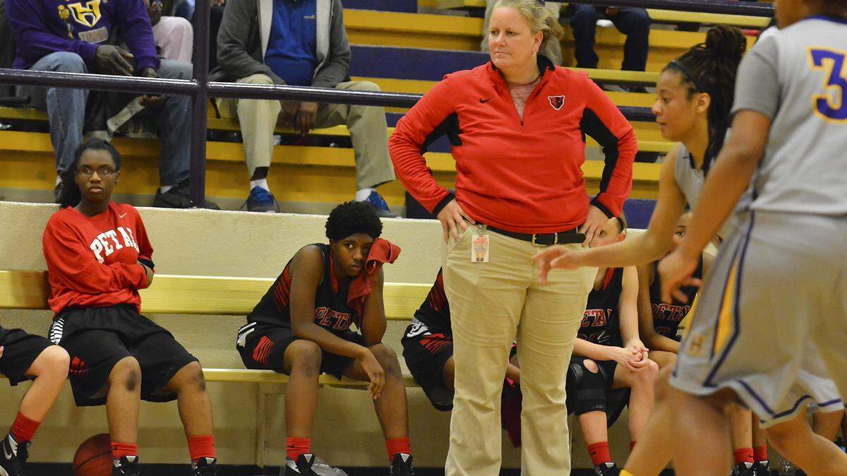 Photo courtesy PineBeltSports.com 
 Former Petal coach Crisla Herchenhahn has taken over the girls basketball program at Pascagoula.
