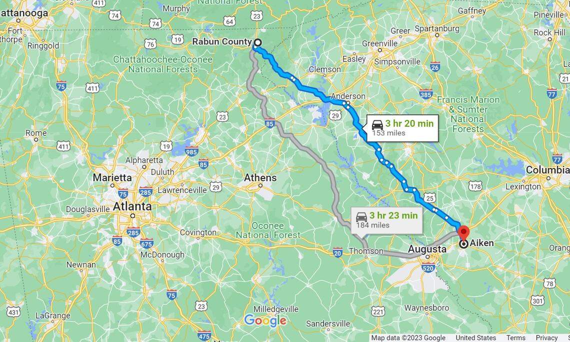 Missing teen Aiden Conatser, 15, was found more than three hours from his home in Aiken, South Carolina, police say.