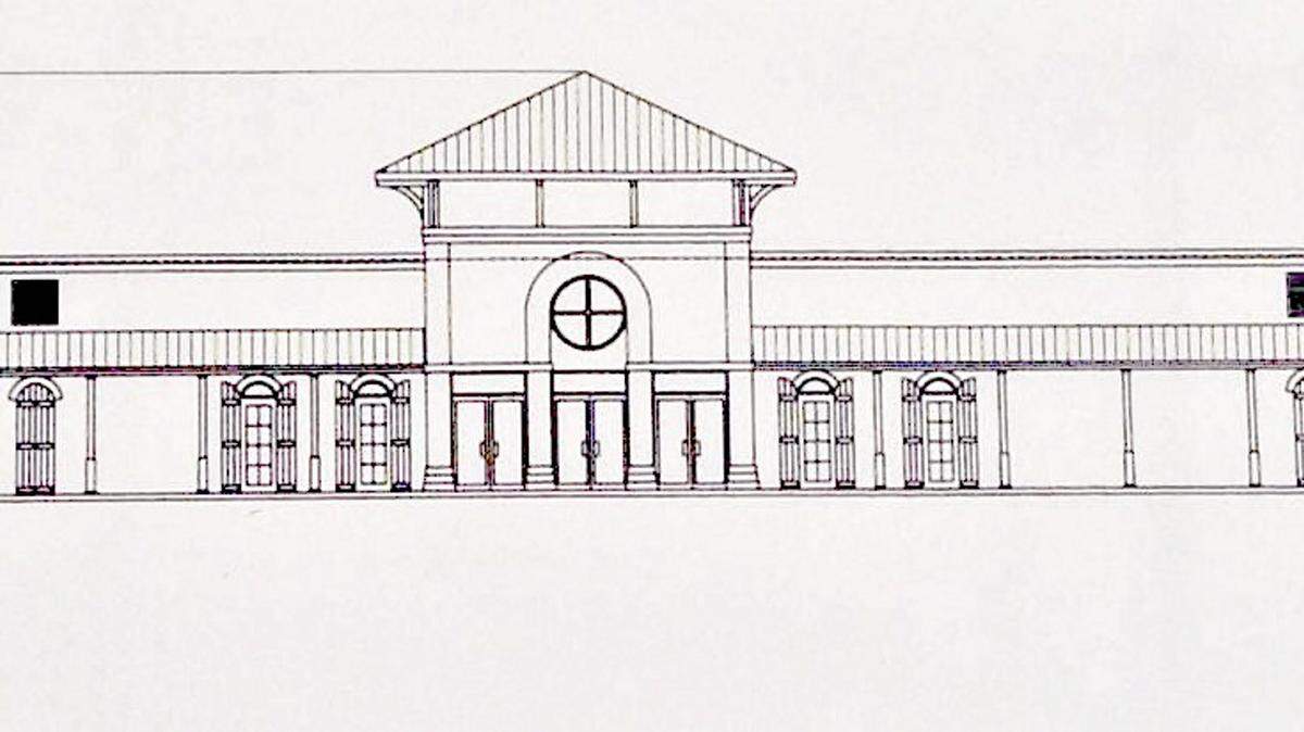 RW DEVELOPMENT 
 A rendering of Big Play USA bowling alley that RW Development plans to build on U.S. 90 at Veterans Avenue. The attraction will have a large arcade, cafe and meeting room.